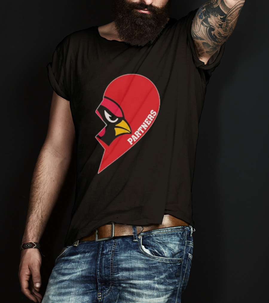 Cardinals Partners Broken Heart T-Shirt