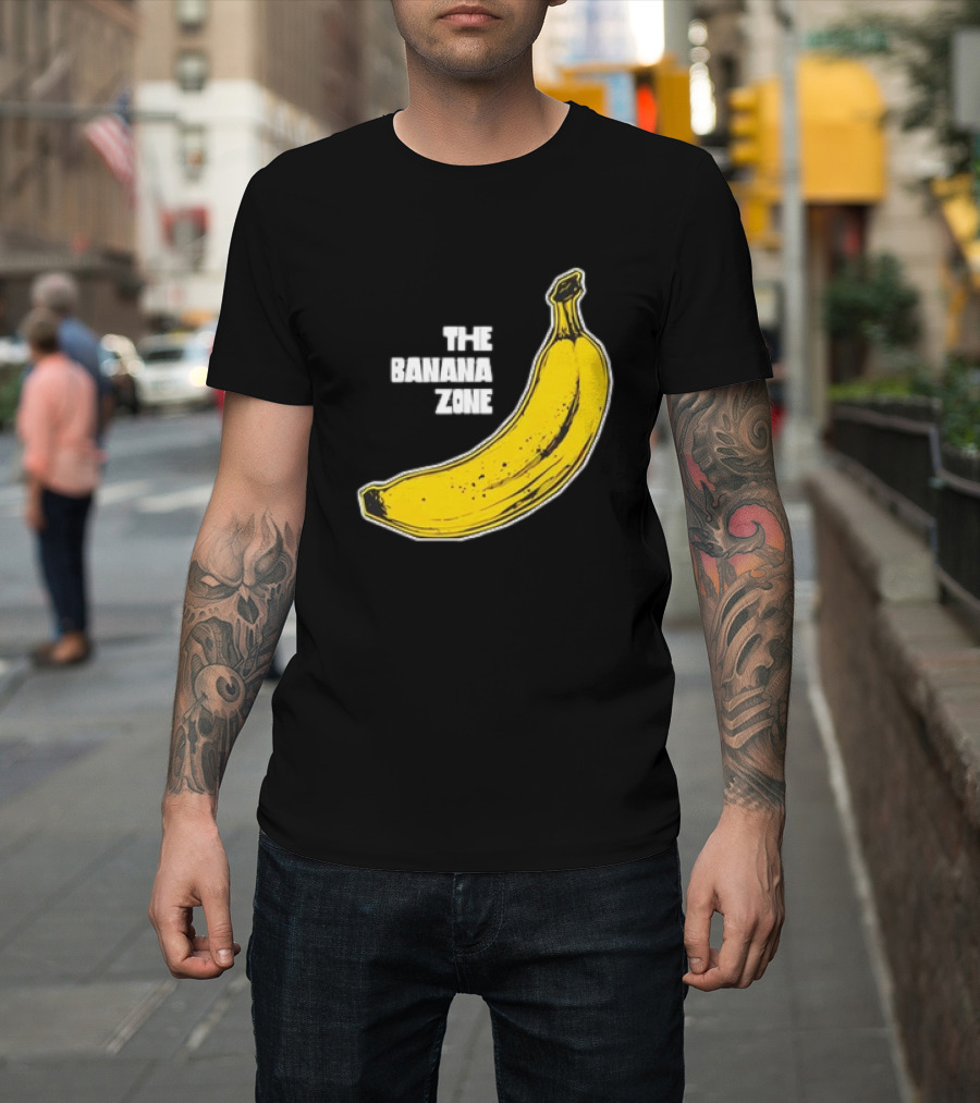 The Banana Zone Comic Banana Meme T-Shirt