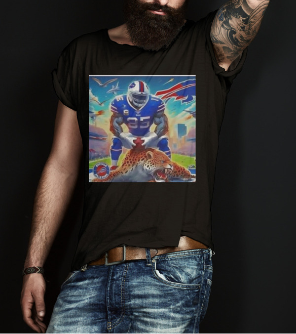 Buffalo Bills Taron Johnson Dominates Over Jacksonville Jaguars With Bold Team Spirit T-Shirt