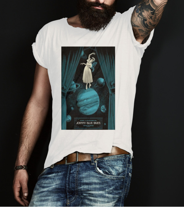 Johnny Blue Skies September 28 2024 Fox Theatre Detroit Ballet Dancer Planet T-Shirt