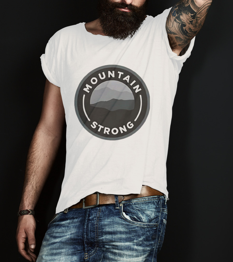 Tennessee Volunteers Mountain Strong Support Hurricane Helene T-Shirt