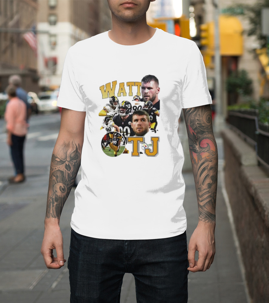 Watt Tj Pittsburgh Steelers Football 90 T-Shirt
