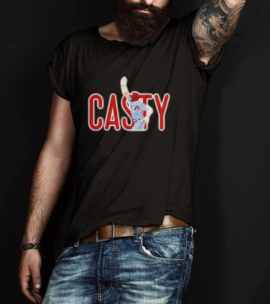 Casty Nick Castellanos Phillies Ring Finger T-Shirt