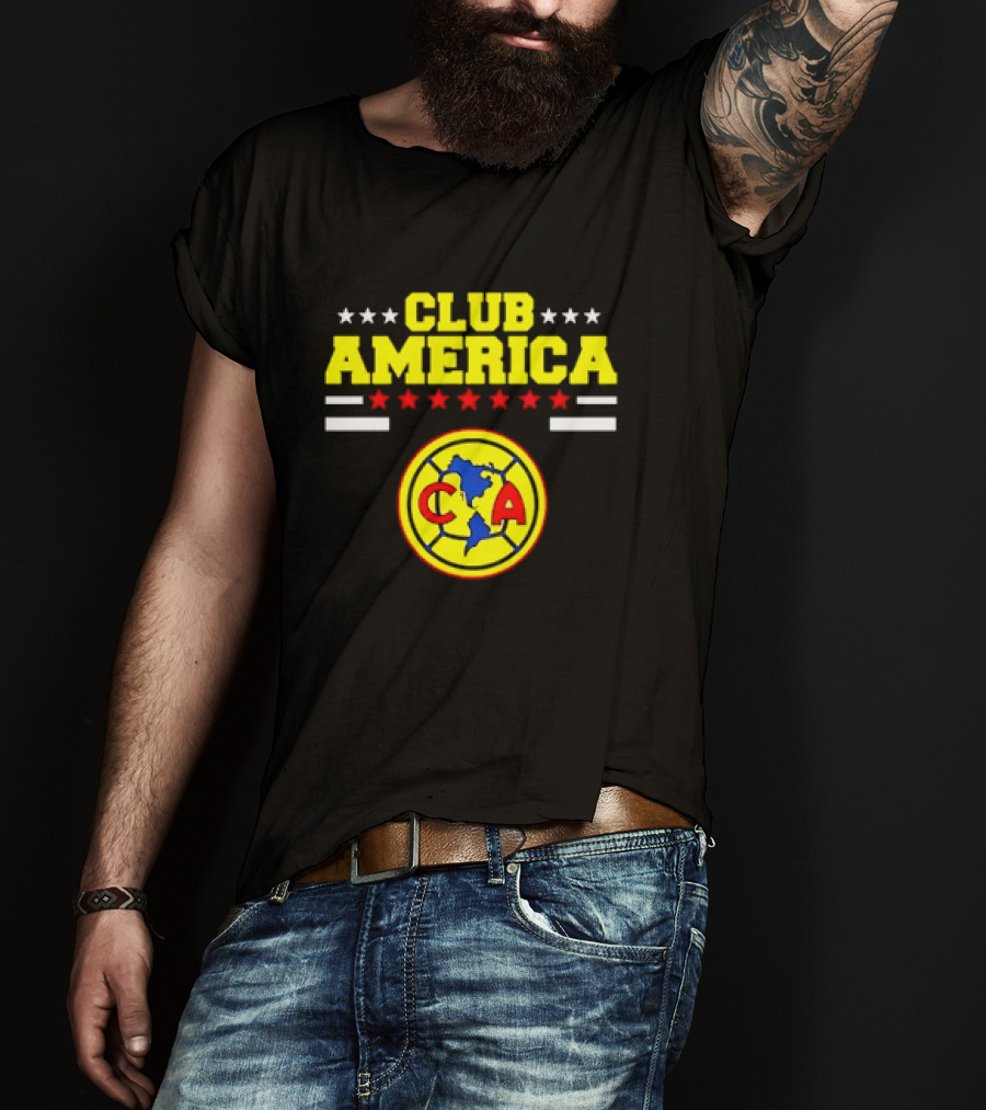 Club America Stars And Stripes Exclusive Collection CA T-Shirt
