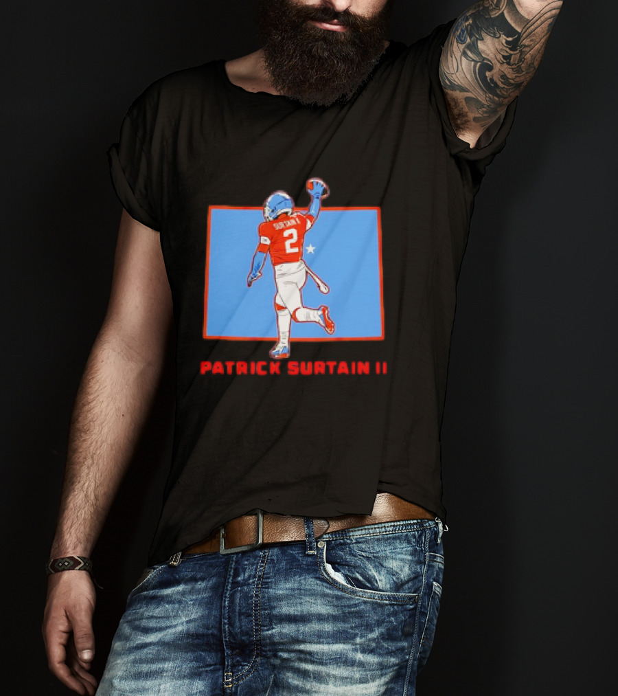 Patrick Surtain II Denver State Star NFLPA Football T-Shirt