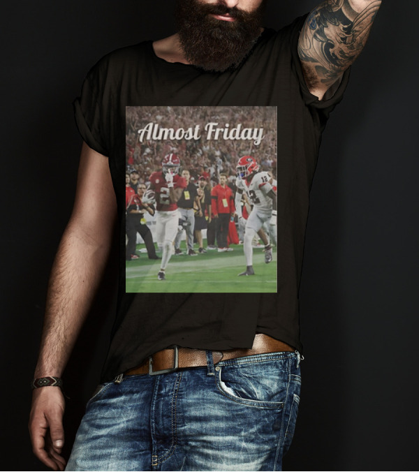 Almost Friday Ryan Williams Alabama Football Action T-Shirt