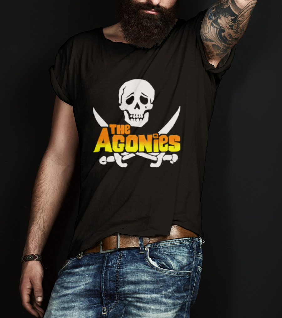 The Agonies Skull Crossbones T-Shirt