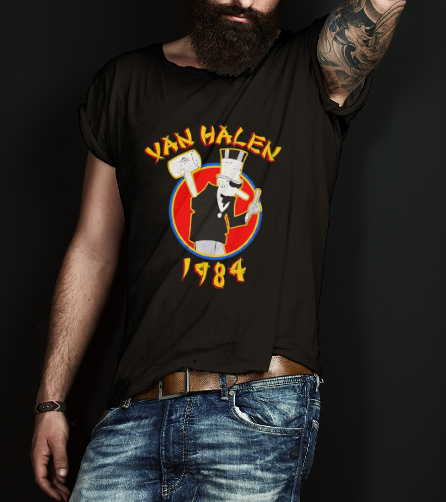 Van Halen 1984 Vintage Rock Band Retro T-Shirt