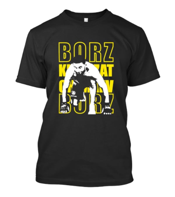 Khamzat Chimaev Borz UFC MMA Fighter T-Shirt