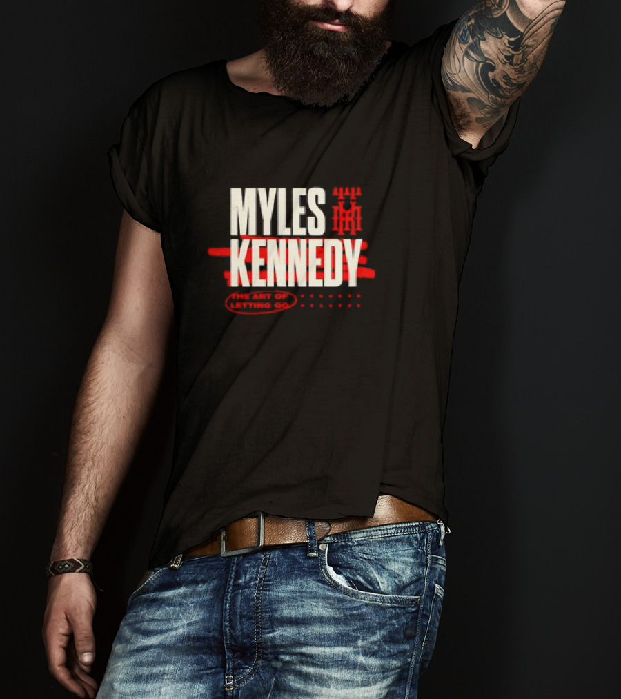 Myles Kennedy The Art Of Letting Go Retro T-Shirt