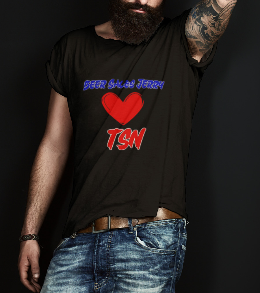 Beer Sales Jerry Love Heart TSN T-Shirt