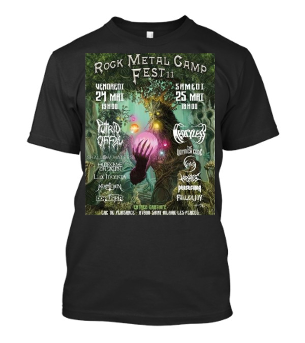 Rock Metal Camp Fest 11 Shallow Waters Mercyless T-Shirt