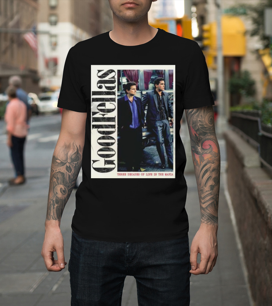 Goodfellas Three Decades Of Life In The Mafia Shoe Palace X Back Lookout T-Shirt