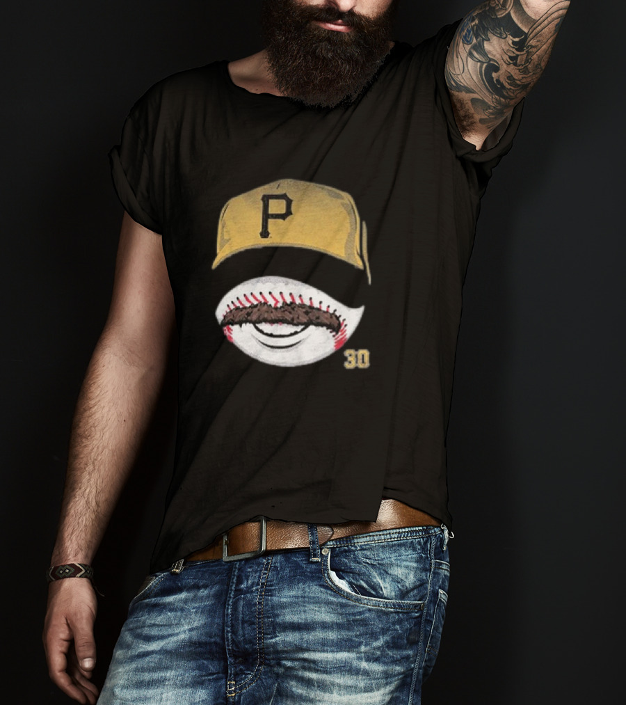 Paul Skenes Pittsburgh Pirates Mustache Baseball Cap 30 T-Shirt
