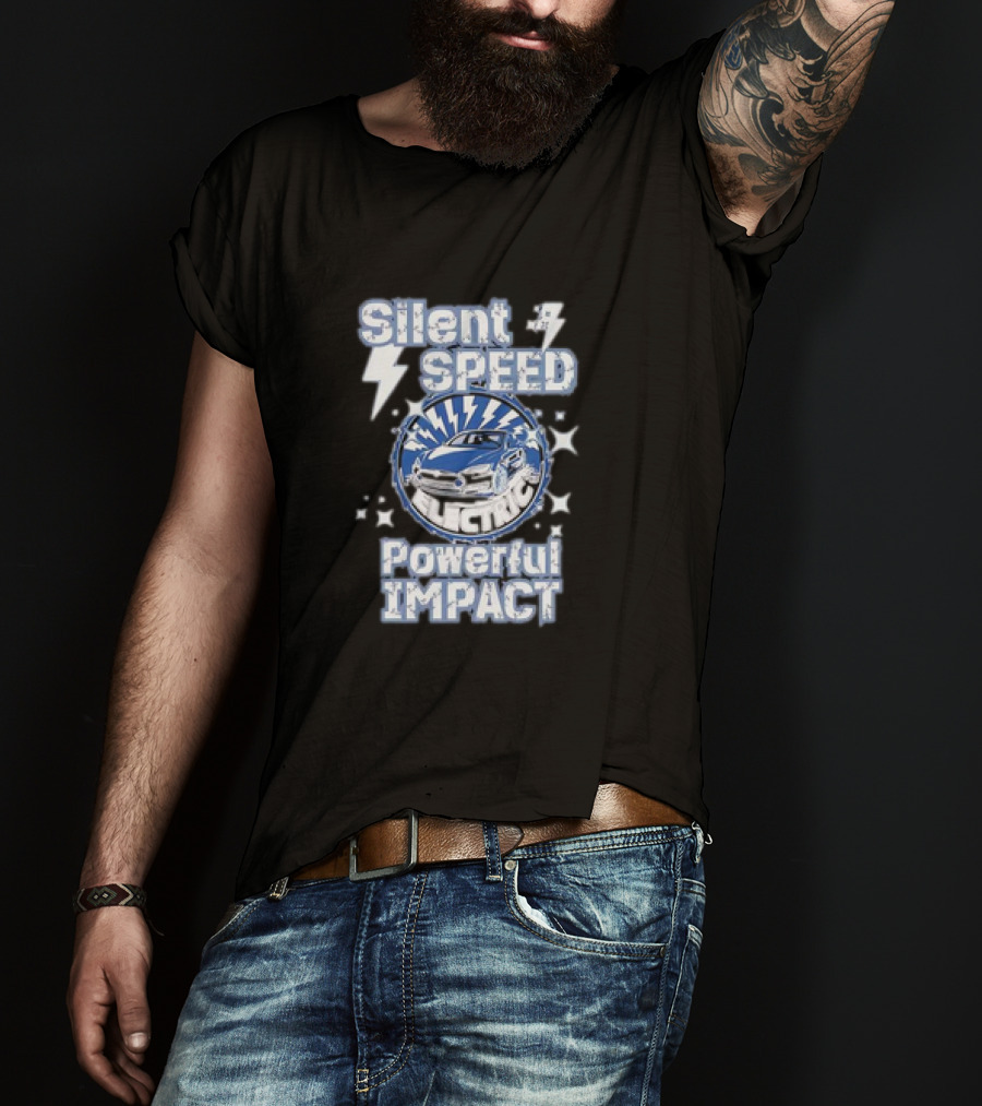 Silent Speed Electric Powerful Impact Car Driver T-Shirt