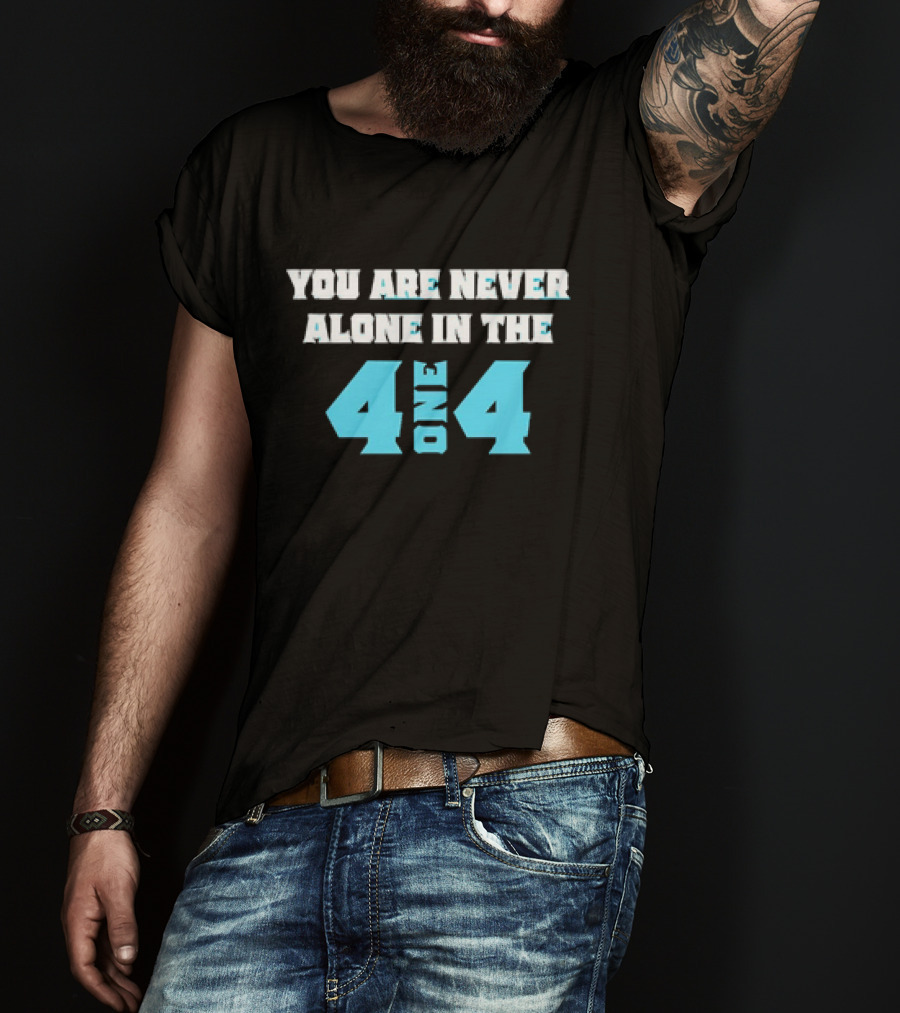 Marquette Golden Eagles You Are Never Alone In The 414 One 4 T-Shirt