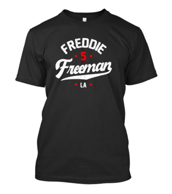 Freddie Freeman 5 LA Dodgers Baseball T-Shirt