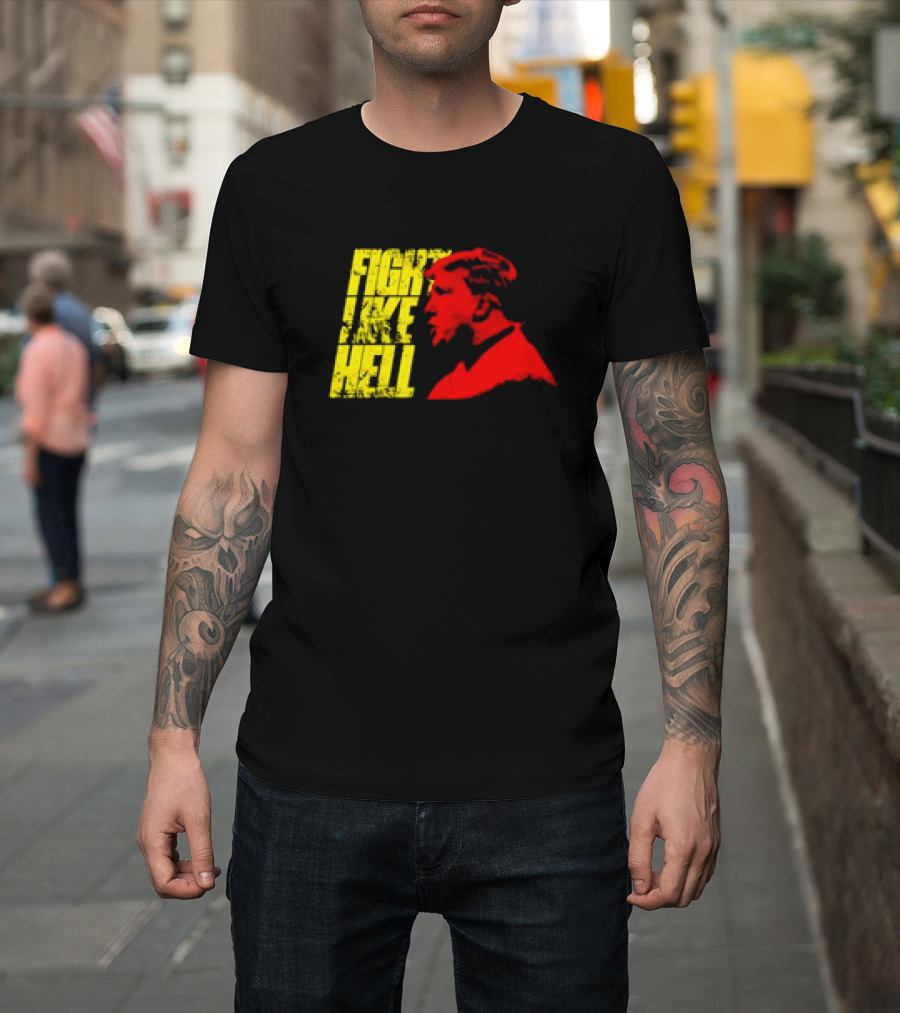 Fight Like Hell Trump Retro Design Steven Crowder T-Shirt