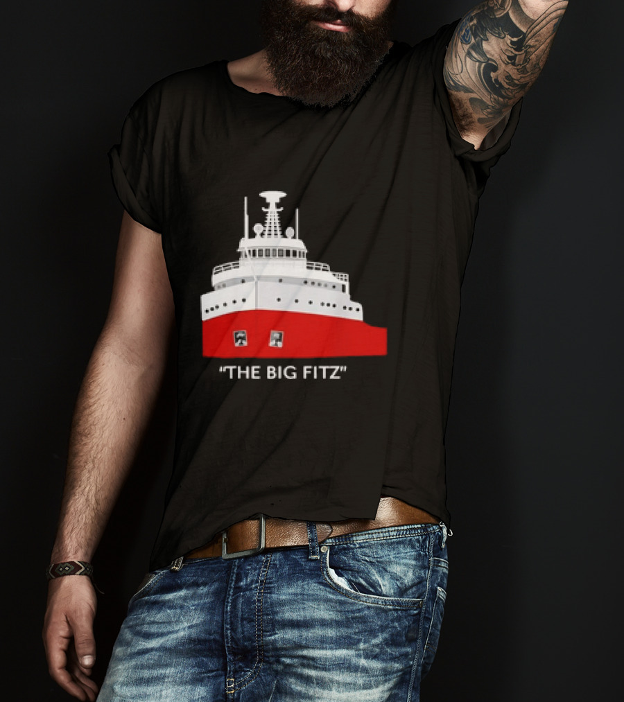 The Big Fitz Edmund Fitzgerald Nautical T-Shirt