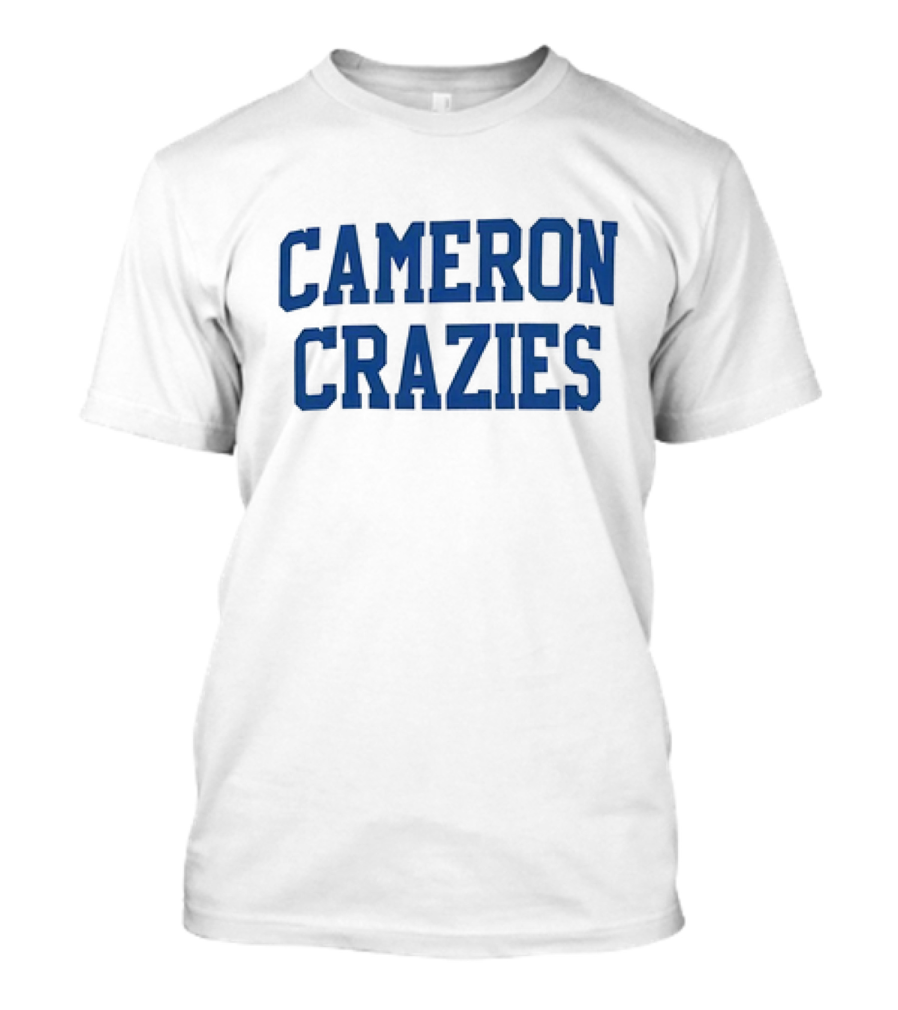 Cameron Crazies Duke Basketball Fan Spirit Enthusiasts Sports Team Supporters T-Shirt