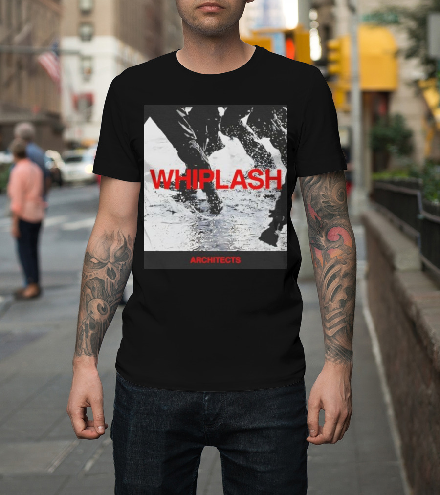 Whiplash Architects Single Black Photo Retro T-Shirt