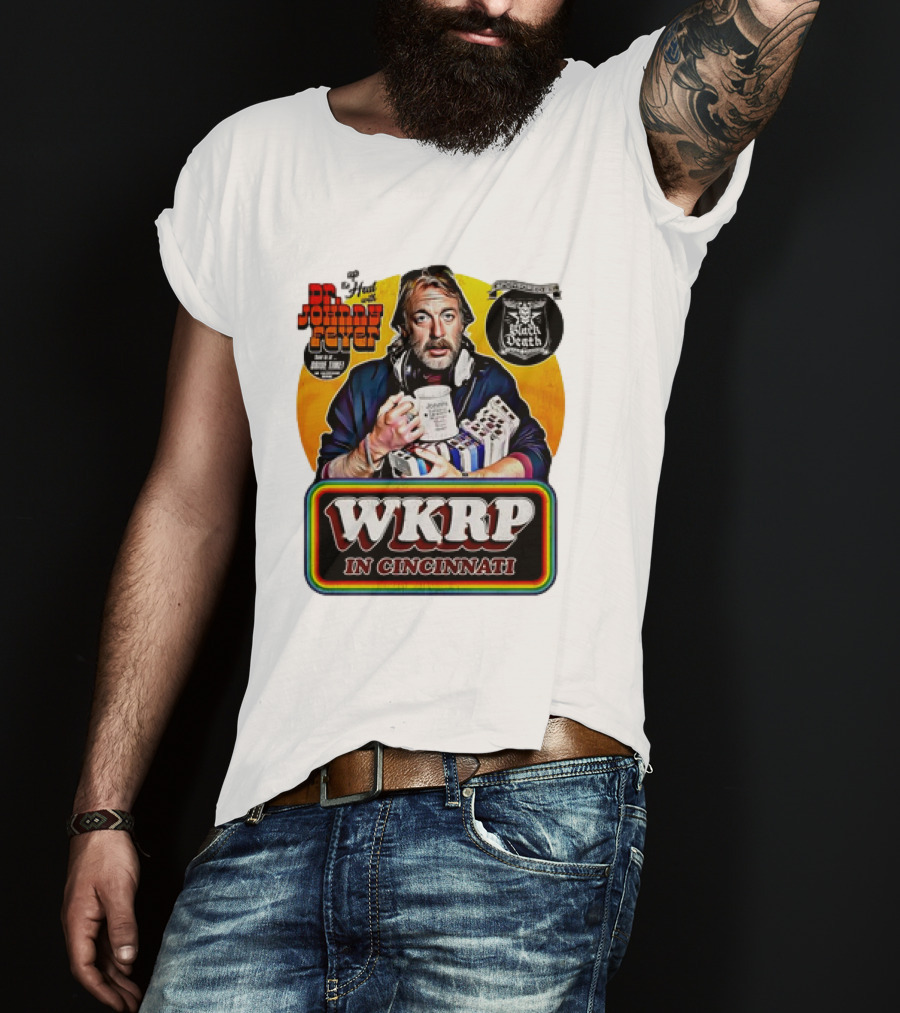 Dr Johnny Fever WKRP In Cincinnati Rock And Roll James Coffee Radio Mug T-Shirt