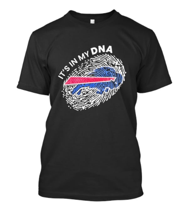 Buffalo Bills It's In My DNA Fingerprint T-Shirt