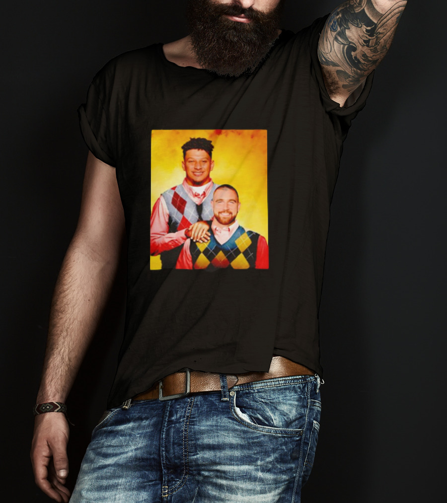 Kansas City Football Patrick Mahomes Travis Kelce Step Brothers T-Shirt