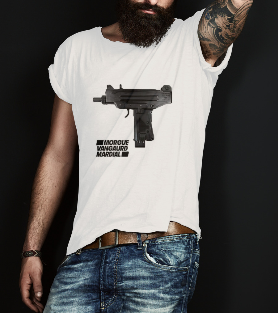 Morgue Vanguard Mardial Submachine Gun T-Shirt