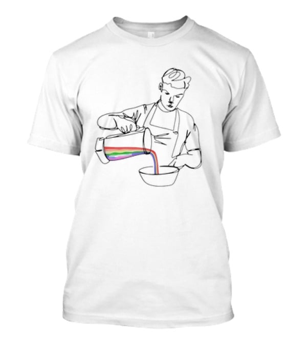 The Bear Charity Rainbow Pour Chef T-Shirt