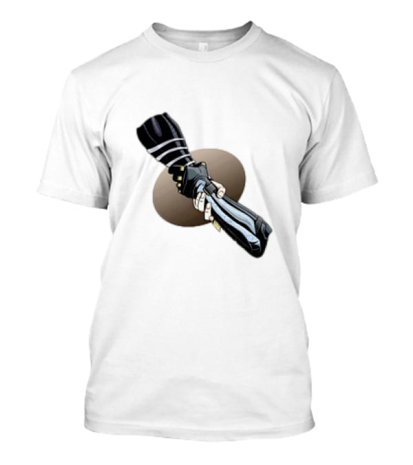 Winter Soldier And Falcon Shaking Hands Partnership Marvel T-Shirt