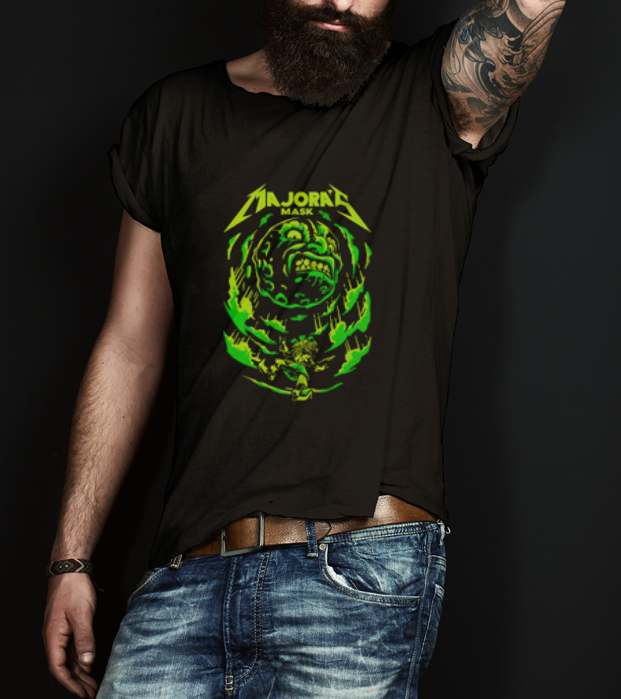 Majora Mask Metal Enter Maskman T-Shirt