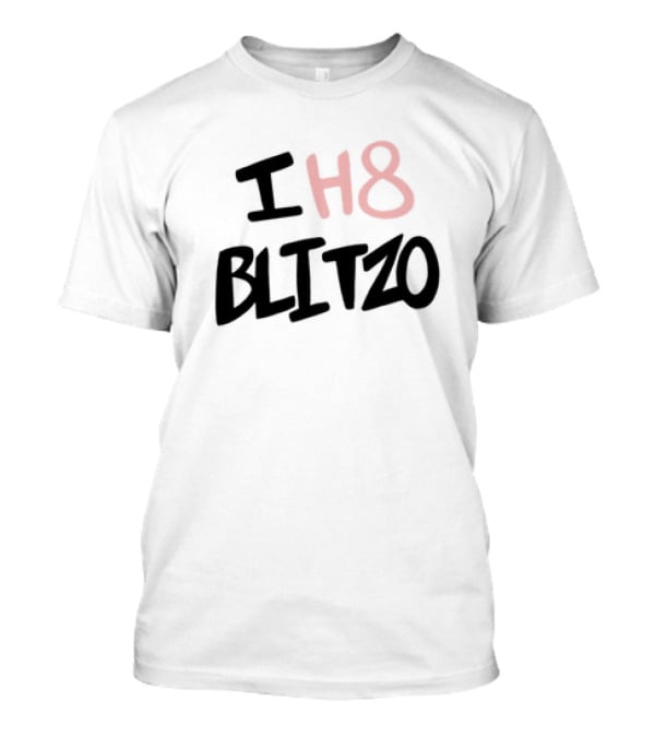I H8 Blitzo Helluva Boss Fan Merchandise T-Shirt