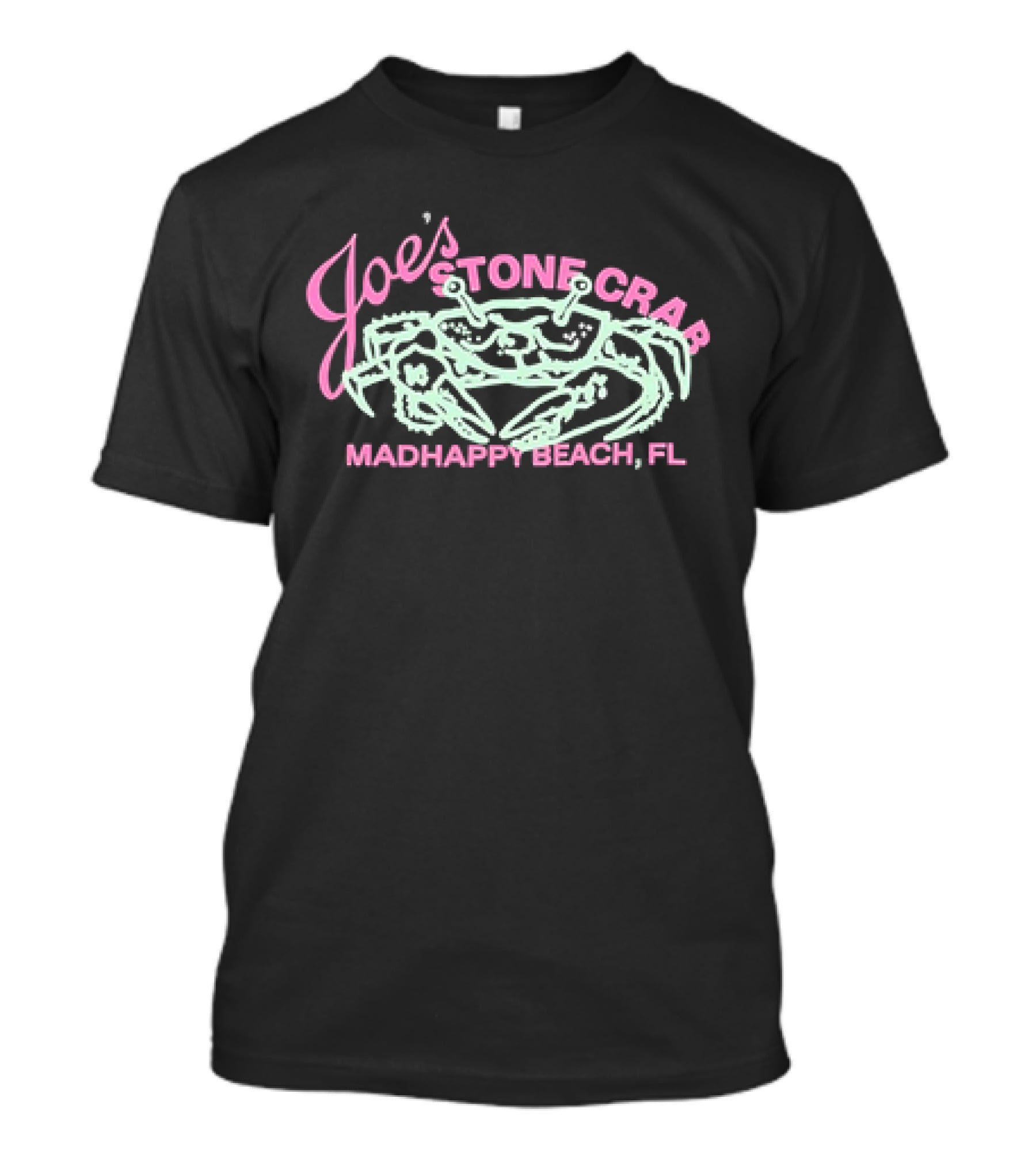 Joe's Stone Crab Madhappy Beach FL T-Shirt
