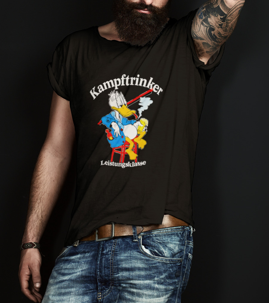 Kampftrinker Leistungsklasse Donald Duck Retro T-Shirt