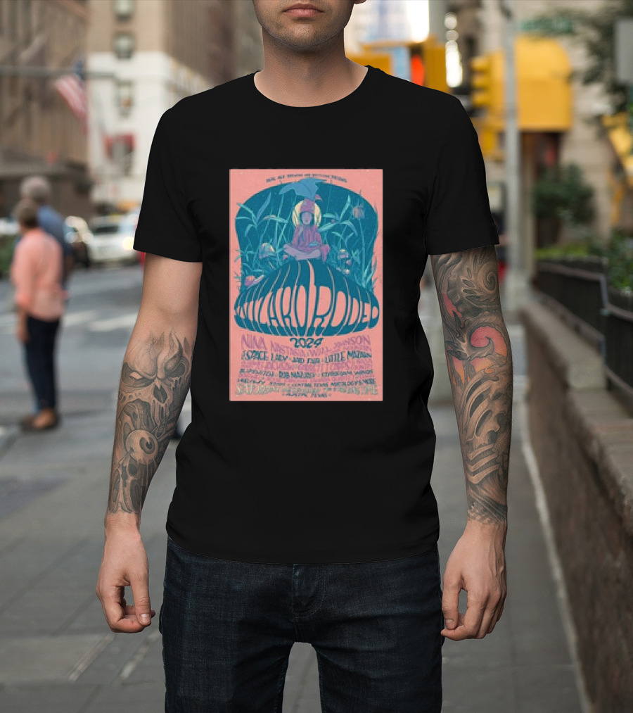 Wizard Rodeo 2024 Austin TX with Neal Francis Fantastic Negrito Bob Mould Sunflower Bean and More T-Shirt