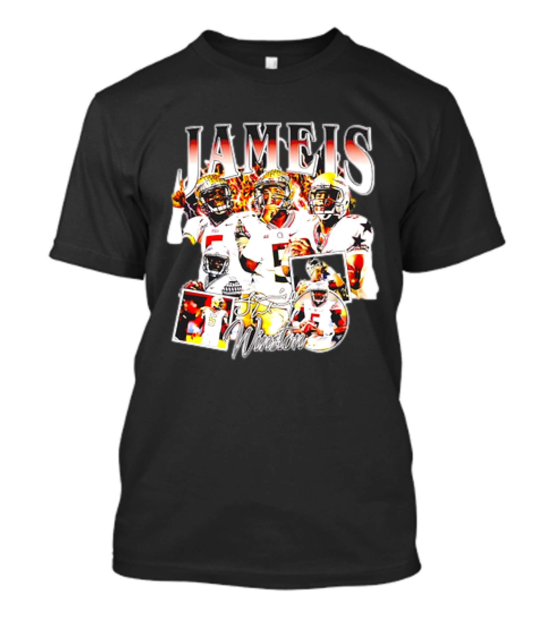 Jameis Winston Signature Football Vintage T-Shirt