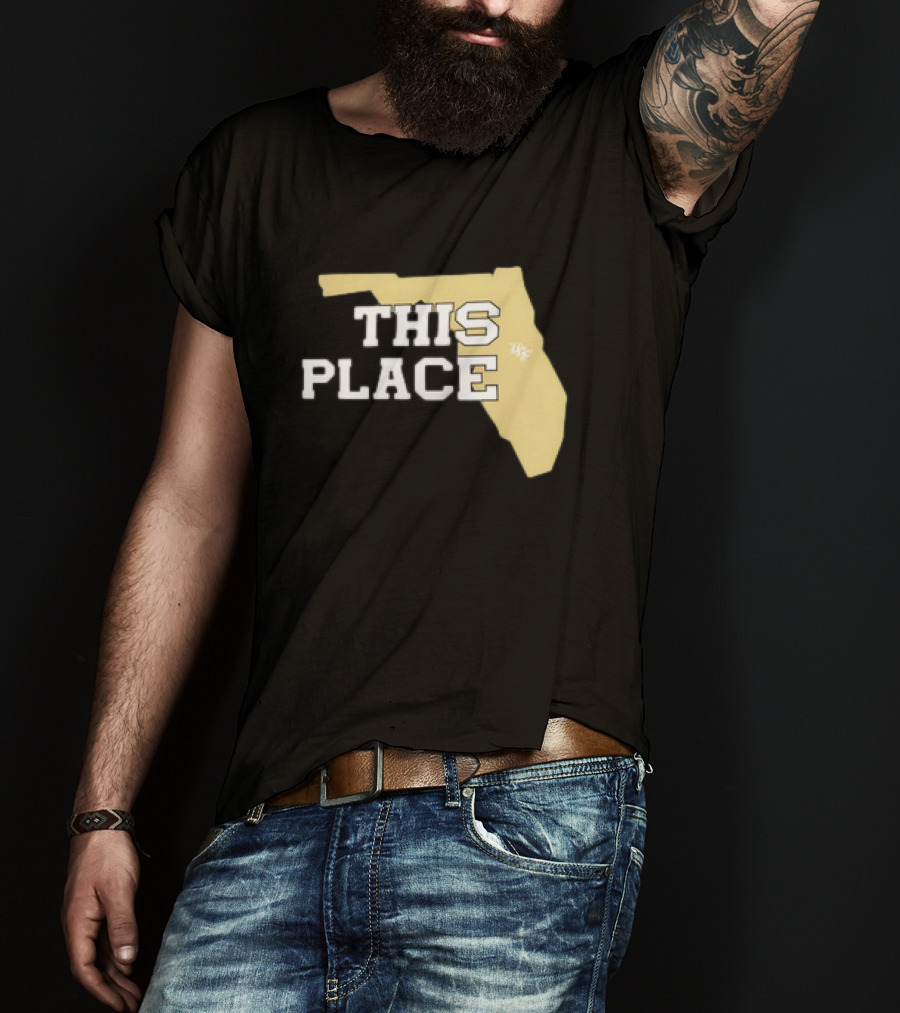 UCF Knights This Place Florida State Outline T-Shirt