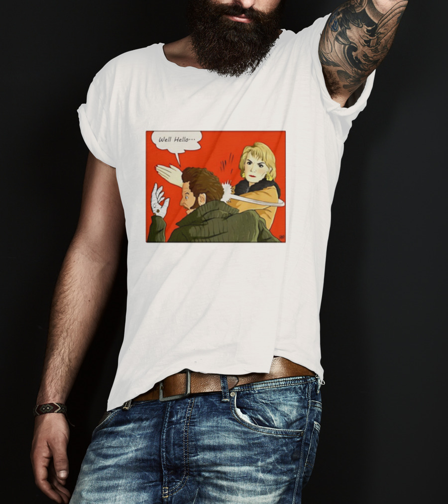 Well Hello Bandit Slap Comic T-Shirt