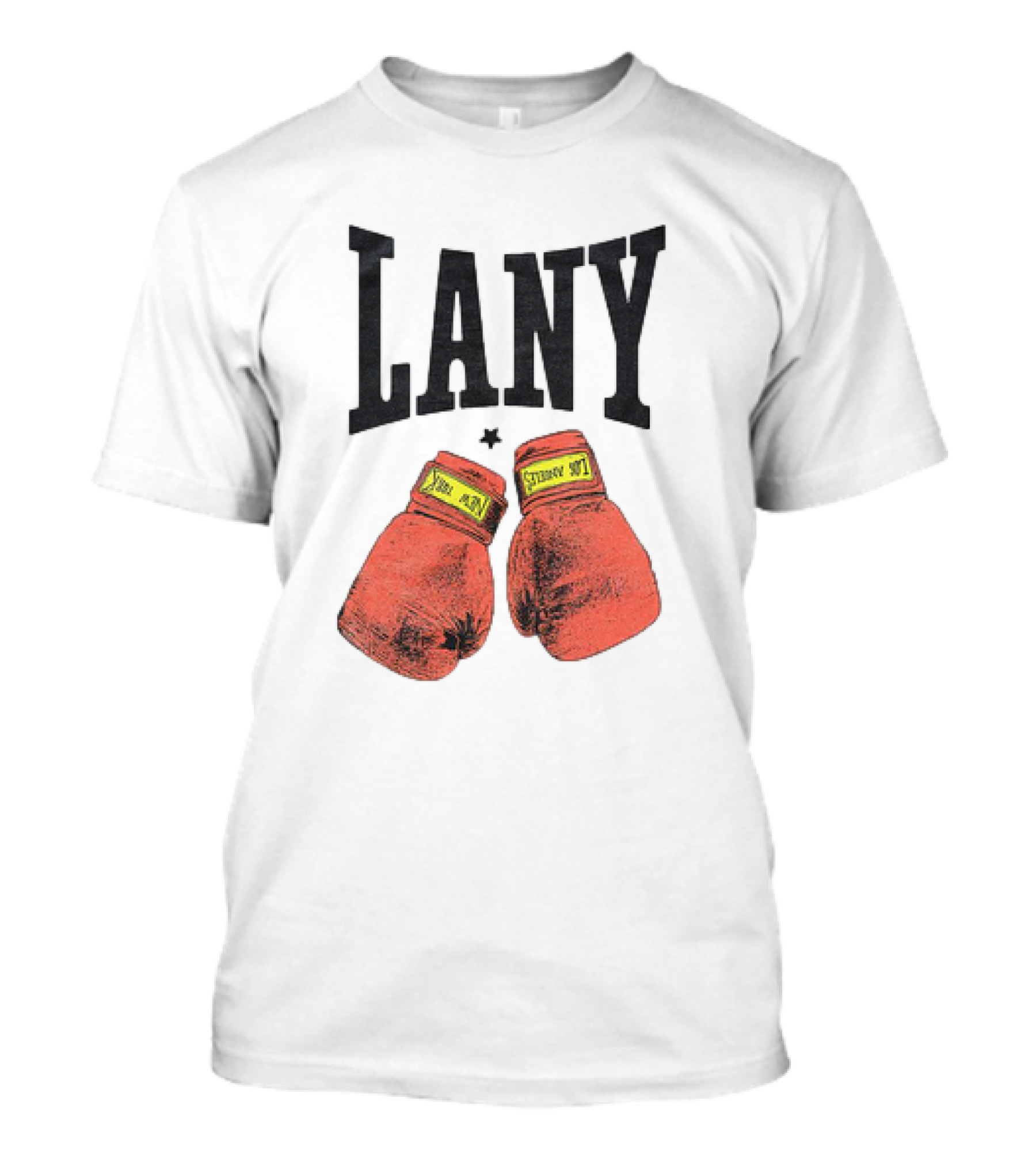 Lany Boxing Gloves Love At First Fight T-Shirt