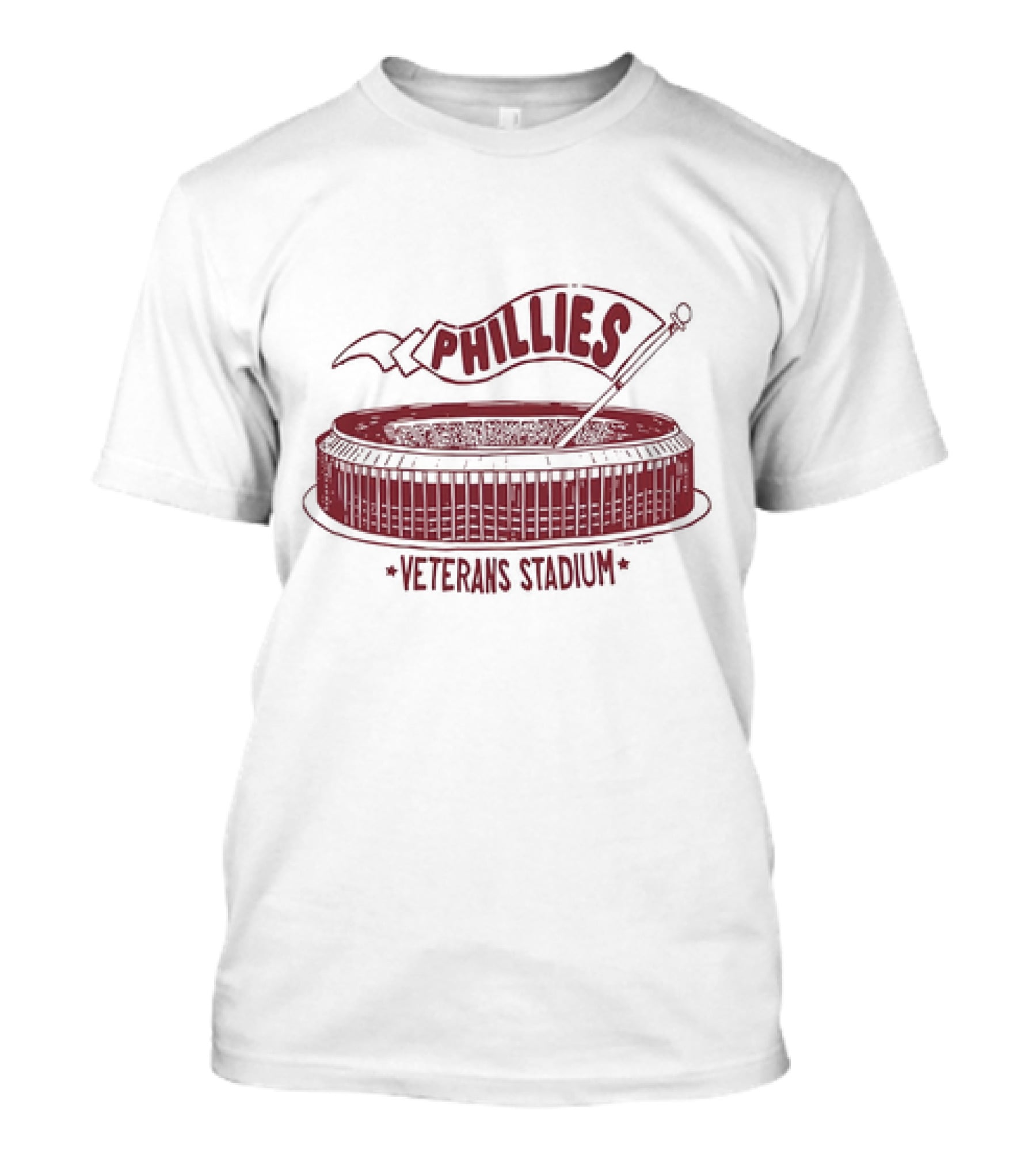 Phillies Veterans Stadium Retro T-Shirt