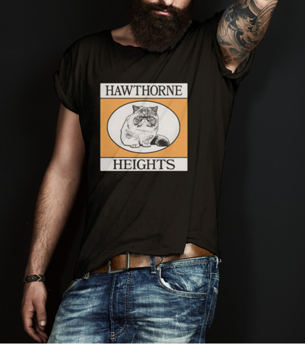 Cat Hawthorne Heights Oval T-Shirt