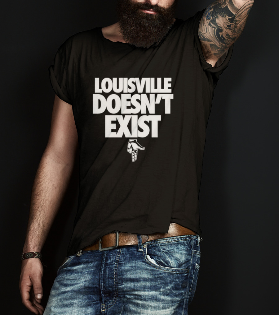 Kentucky Wildcats Louisville Doesn’t Exist Wildcats T-Shirt