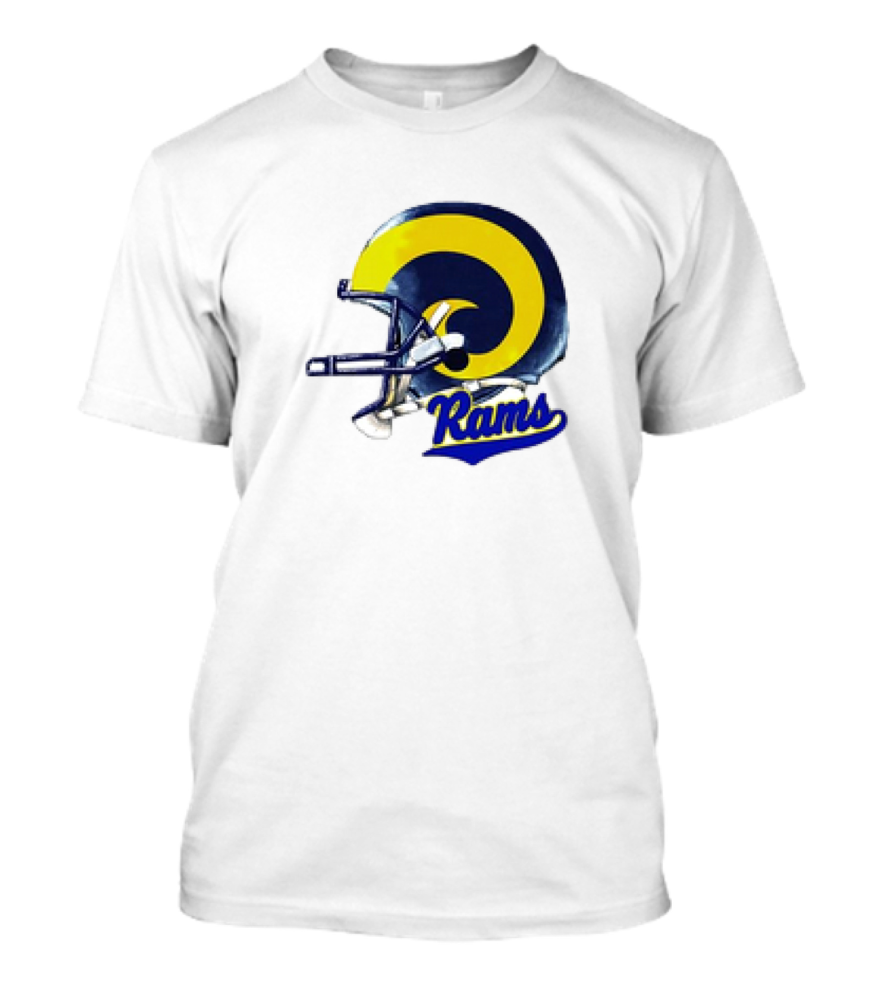 Los Angeles Rams Helmet Rams Football T-Shirt