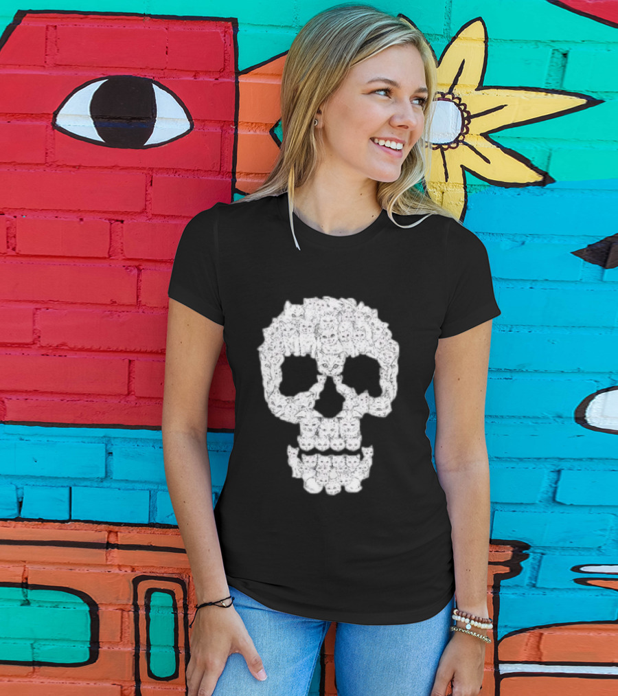 Cats Skull T-Shirt