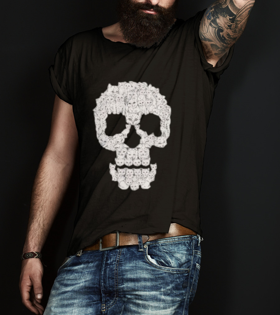 Cats Skull T-Shirt