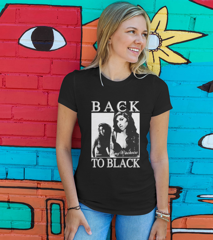 Back To Black Amy Winehouse T-Shirt