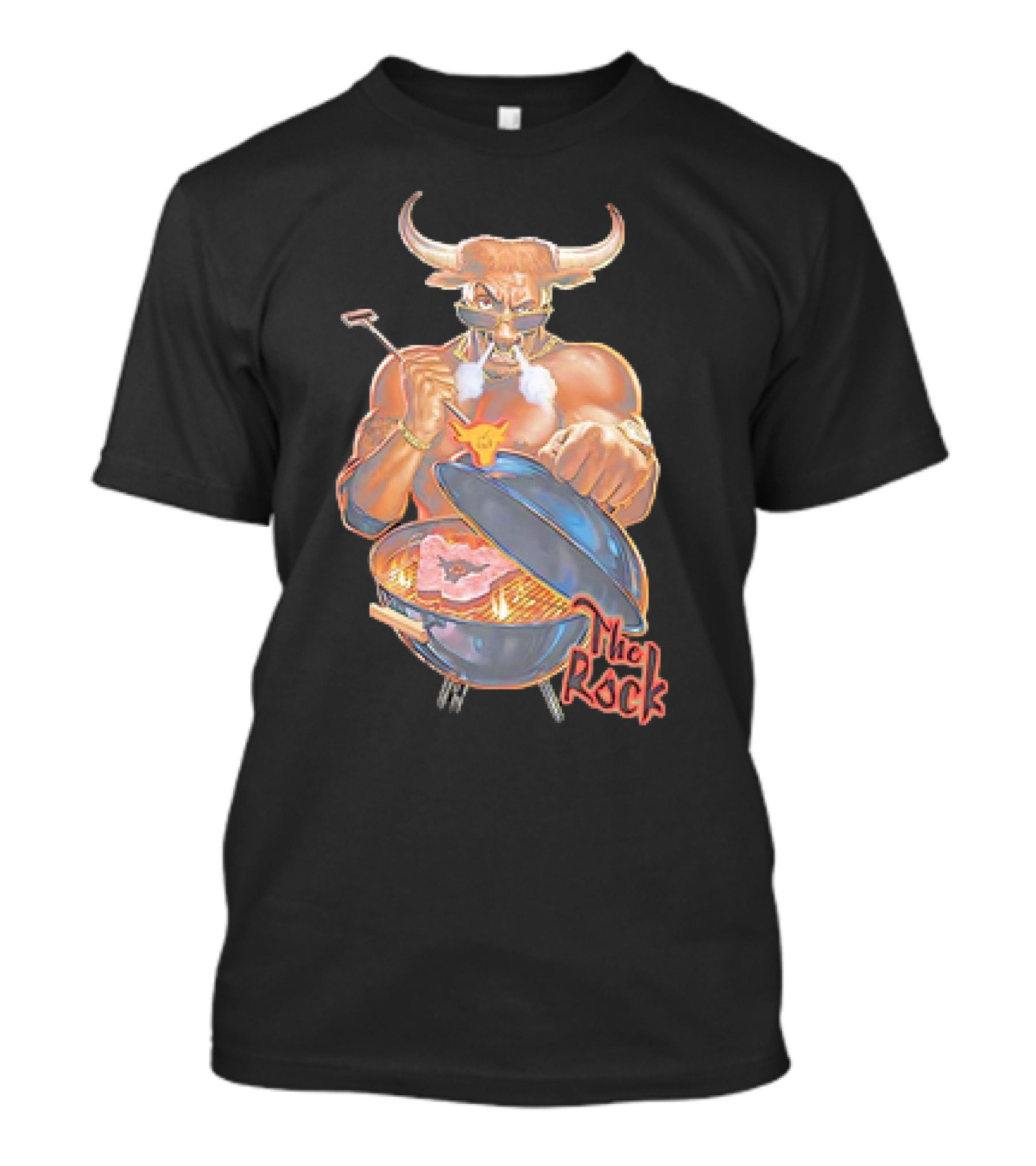 The Rock Do You Smell What The Bull Is Grilling Vintage T-Shirt