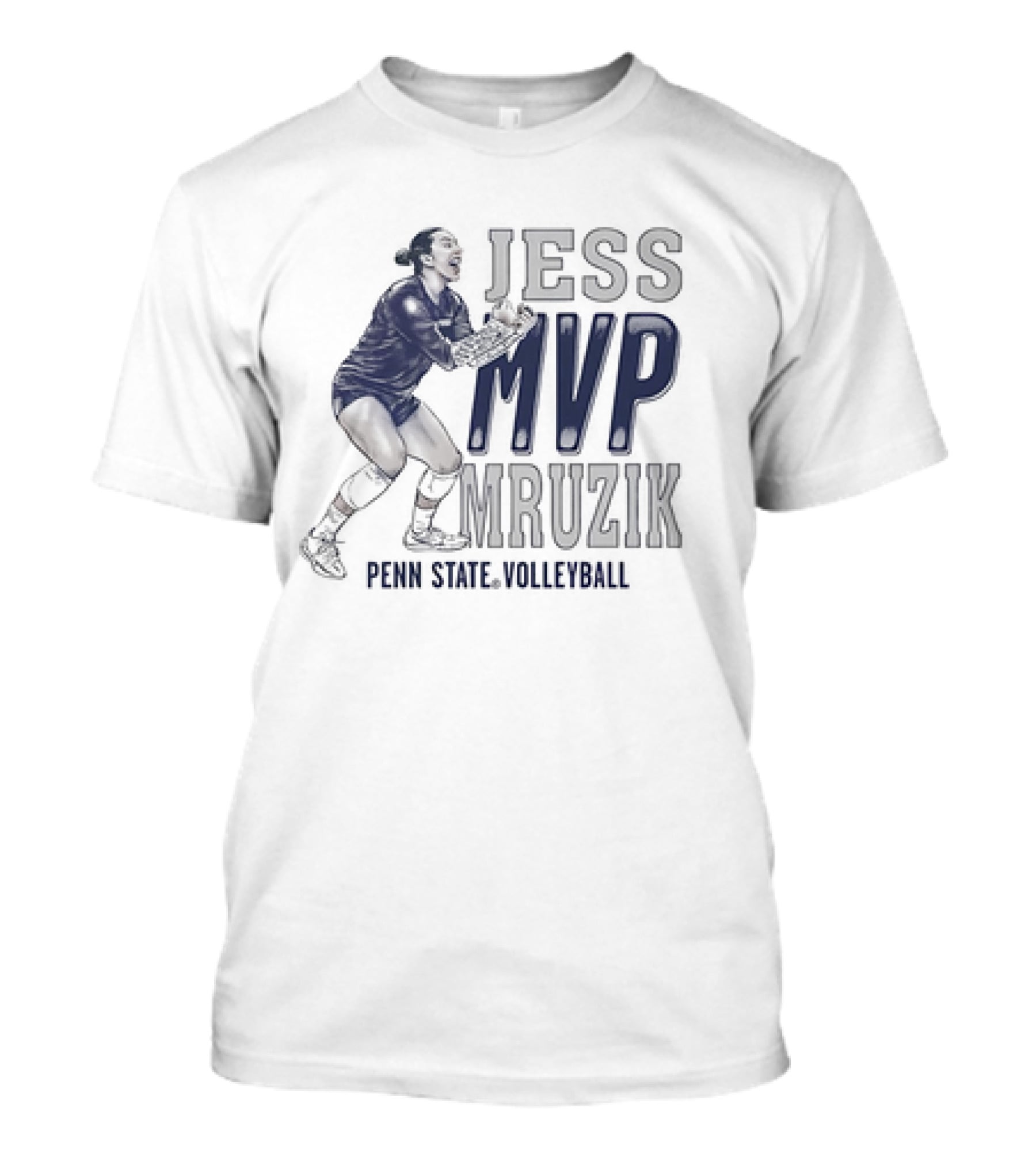 Jess MVP Mruzik Penn State Volleyball 90s T-Shirt
