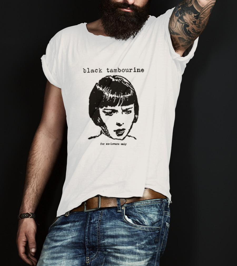 Black Tambourine For Ex Lovers Only Iconic T-Shirt